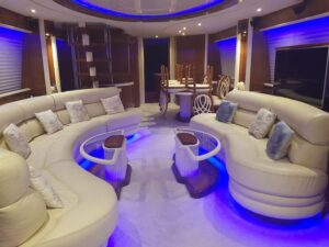 Azimut Luxury Yacht interior