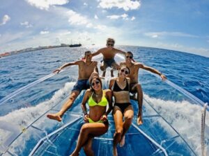 Transparent Boat Experience at Panchitoo PDC Tours and Travels