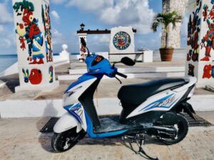 Moped in Cozumel at Tamy Tours