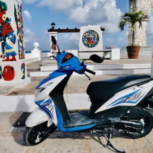 Moped in Cozumel at Tamy Tours