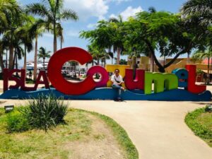 Cozumel Sign in San Miguel